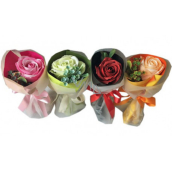 Idc Institut Seife Rose Bouquet in Papier rosa 1 Stück