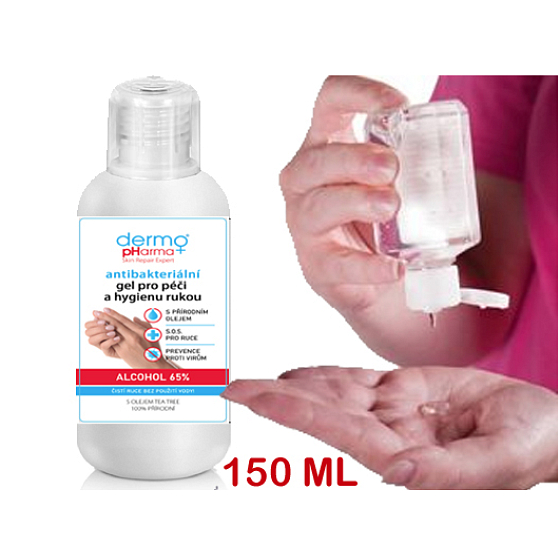 Carex Dermo + Teebaumöl antibakterieller Handschutz 65% ige Alkohollösung 150 ml