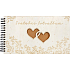 Albi Hochzeitsfotoalbum aus Holz 21 Blatt 36 x 20,5 x 1,3 cm