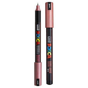 Posca Universal Acrylmarker 0,7 mm Metall rot PC-1MR