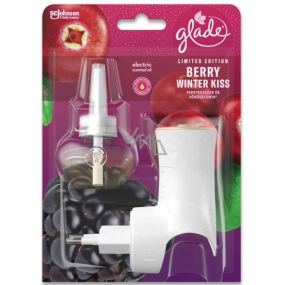 Glade Berry Winter Kiss mit dem Duft von Brombeeren und Preiselbeeren Elektrorasierer mit einer flüssigen Füllung von 20 ml