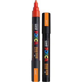 Posca Universal-Acrylmarker 1,8 - 2,5 mm Fluo-orange PC-5M