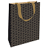 Nekupto Geschenkpapier Tasche 11 x 17,5 x 8 cm Schwarz