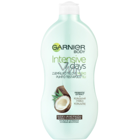 Garnier Body Intensive 7 Days Softening Body Milk mit Kokosnussmilch für trockene bis raue Haut 400 ml
