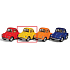EP Line Volkswagen Little Beetle Aufziehauto Gelb 5 x 3 x 3 cm