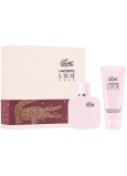 Lacoste L.12.12 Rose parfémovaná voda 50 ml + tělové mléko 100 ml, dárková sada pro ženy