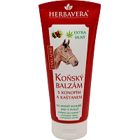 Herbavera Pferdebalsam mit Hanf und Kastanie, 200 ml