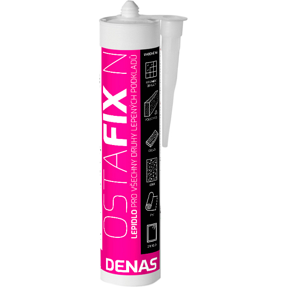DENAS Ostafix N Kleber für alle Arten von Untergründen, weiß, 290 ml