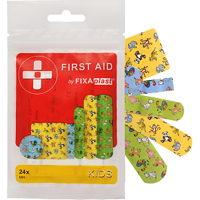 Fixaplast First Aid Kids mix Pflaster, 24 Stück