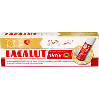 Lacalut Zahnpasta Aktiv 75 ml + Lippenbalsam 4,8 g