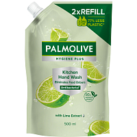 Palmolive Hygiene Plus Kitchen antibakterielles Flüssigseife Nachfüllpackung 500 ml