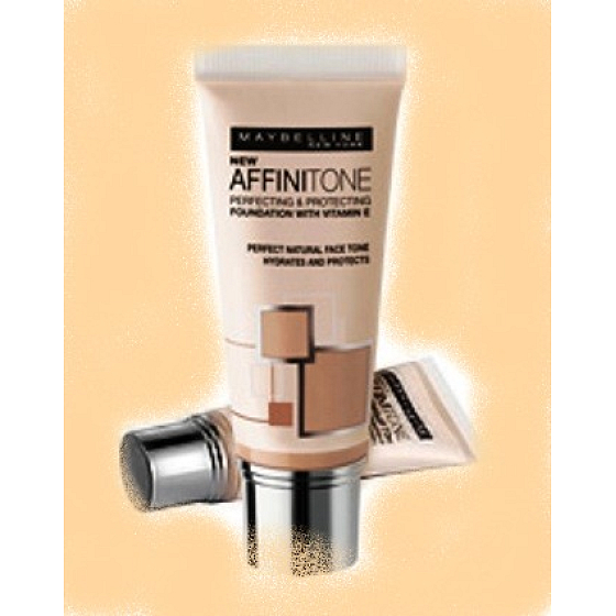 Maybelline Affinitone Mineral Makeup 02 Leichtporzellan 30 ml