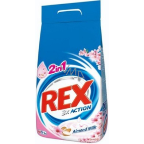 Rex 3x Action Mandelmilch Waschpulver 60 Dosen von 6 kg