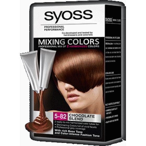 Syoss Mischfarben Lang anhaltende Haarfarbe 5-82 Schokoladenmischung
