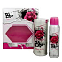 B.U. RockMantic Eau de Toilette 50 ml + Deodorant Spray 150 ml, für Frauen Geschenkset
