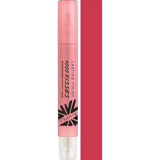 Rimmel London Lasting Finish 1000 Küsse Lipgloss 500 Unaufhaltsames Rot 4 ml