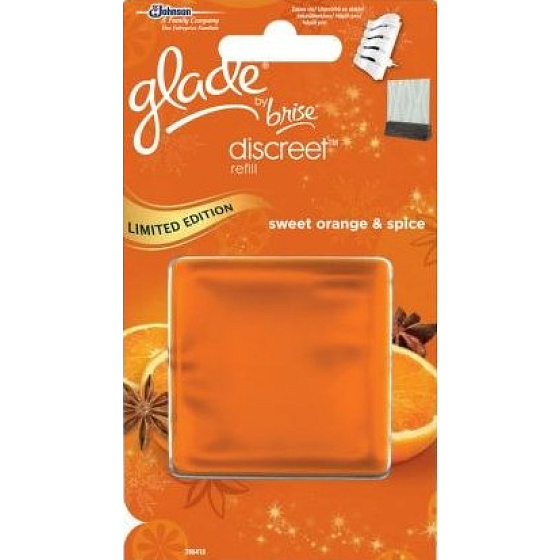 Glade Discreet Orange und Spice Lufterfrischer 12 g nachfüllen