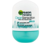 Garnier Mineral Clean Sensation 48h 50 ml Antitranspirant Roll-On Deodorant für Frauen