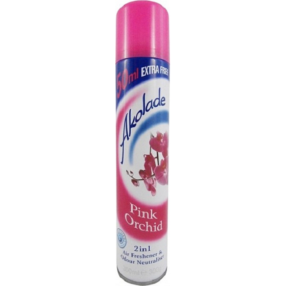 Akolade Pink Orchid 2in1 Lufterfrischer 300 ml