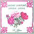 Le Blanc Pivoine - Pfingstrosen-Duftbeutel 11 x 11 cm 8 g