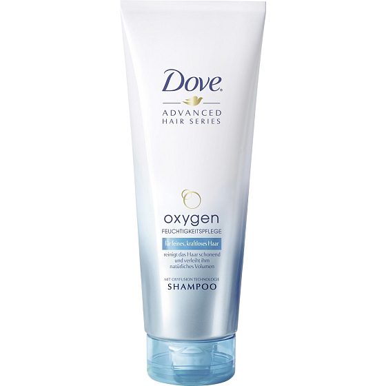 Dove Oxygen Moisture Shampoo für Haarvolumen 250 ml