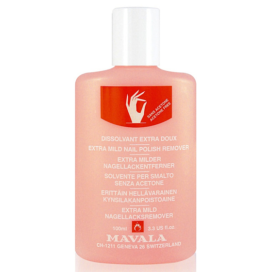 Mavala Extra Mild Nagellackentferner Extrafeiner Nagellackentferner ohne Aceton 100 ml