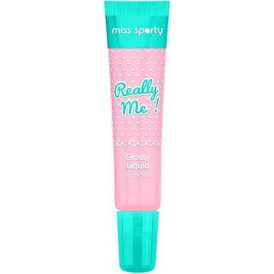 Miss Sports Really Me! Glänzender flüssiger Lippenbalsam 002 Really Pink 10,5 ml