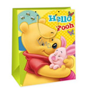 Ditipo Geschenk Papiertüte 18 x 10 x 22,7 cm Disney Winnie the Pooh, Hallo Pooh