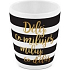 Albi Becher mit goldenem Text Mach was du liebst 300 ml