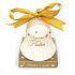Nekupto Weihnachtskeramikglocke mit der Aufschrift Flawless Girl 6,5 cm, x 5,5 cm