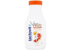 Lactovit Fruit Energy Vitalität und Frische Pfirsich und Grapefruit Duschgel für trockene Haut 300 ml