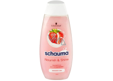 Schauma Nature Moments Shampoo mit Erdbeeren, Bananen und Chiasamen für strapaziertes Haar 400 ml