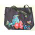 Albi Original Canvas Tasche groß Kingfisher 40 cm x 38 cm, Grifflänge 25 cm
