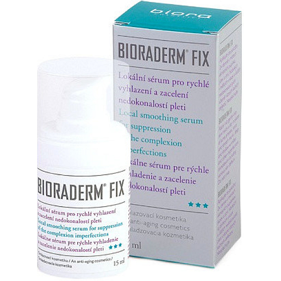 Bioraderm Fix lokales Hautserum für schnelle Glättung und Heilung von Unvollkommenheiten 15 ml