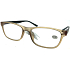 Berkeley Lesebrille +2.0 Kunststoff hellbraun, schwarze Seiten 1 Stück MC2184