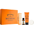 Scottish Fine Soaps Schwarzer Pfeffer und Mariendistelöl für Bart 20 ml + feste Seife 40 g + Gesichtscreme 75 ml + Kamm für Bart, Kosmetikset für Männer
