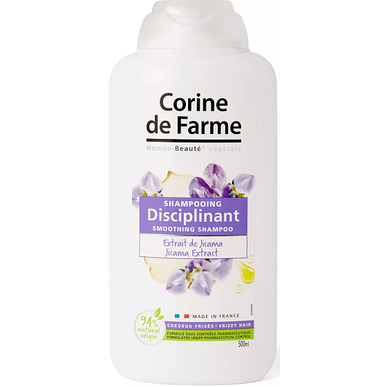 Corine de Farme Extrakt aus Jicama Shampoo für lockiges Haar 500 ml