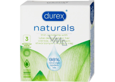 Durex Naturals Kondom Nennbreite: 56 mm 3 Stück