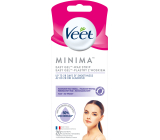 Veet Minima Easy-Gel Wachsstrips für das Gesicht, 20 Stück