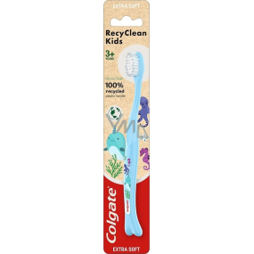 Colgate RecyClean Kids 3+ Extra Soft Extra weiche Zahnbürste für Kinder 1 Stück