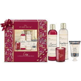 Baylis & Harding Winter Kingdom Badeschaum 300 ml + Duschcreme 300 ml + Körper- und Handlotion 50 ml + Duftkerze 60 g, Kosmetikset für Frauen