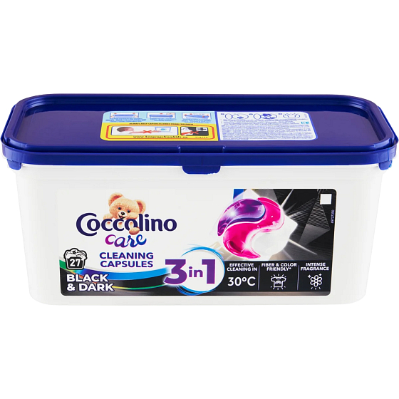 Coccolino Care Black & Dark schwarz Waschkapseln 27 Dosen