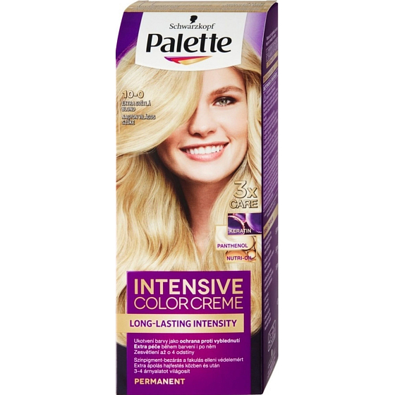 Schwarzkopf Palette Intensive Color Creme Haarfarbe 10-0 Extra Hellblond