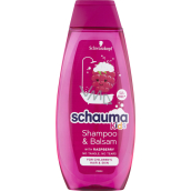 Schauma Shampoo und Conditioner Kids mit Himbeerauszug, 400 ml