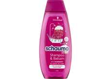 Schauma Shampoo und Conditioner Kids mit Himbeerauszug, 400 ml