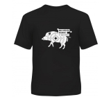 Albi Humorvolles T-shirt Das größte Wildschwein im Revier, Herrengröße L