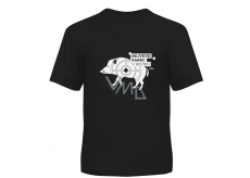 Albi Humorvolles T-shirt Das größte Wildschwein im Revier, Herrengröße L