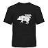 Albi Humorvolles T-shirt Das größte Wildschwein im Revier, Herrengröße L
