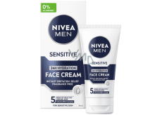 Nivea Men Sensitive feuchtigkeitsspendende Hautcreme für Männer 75 ml