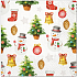 Papierservietten 3-lagig 33 x 33 cm 20 Stück Weihnachtsglocken, Schneemann, Baum